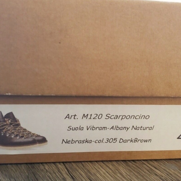 Fracap M120 Scarponcino Boots Dark Brown size 11 - Picture 7 of 8